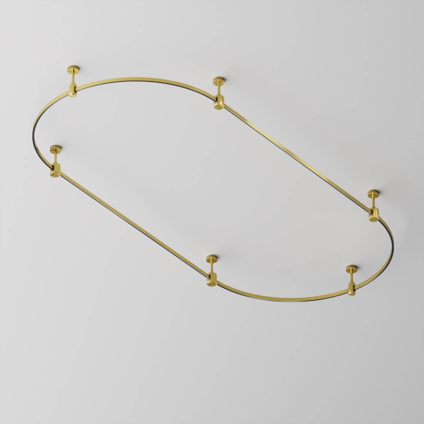 Шинопровод полукруг 800мм Maytoni Busbar trunkings Flarity TRX154-SR-D800-BS