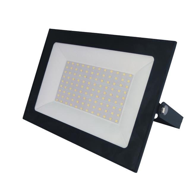 ULF-F21-100W/3000K IP65 200-250В BLACK Прожектор уличный Uniel ULF-F21-100W/3000K IP65 200-250В BLACK