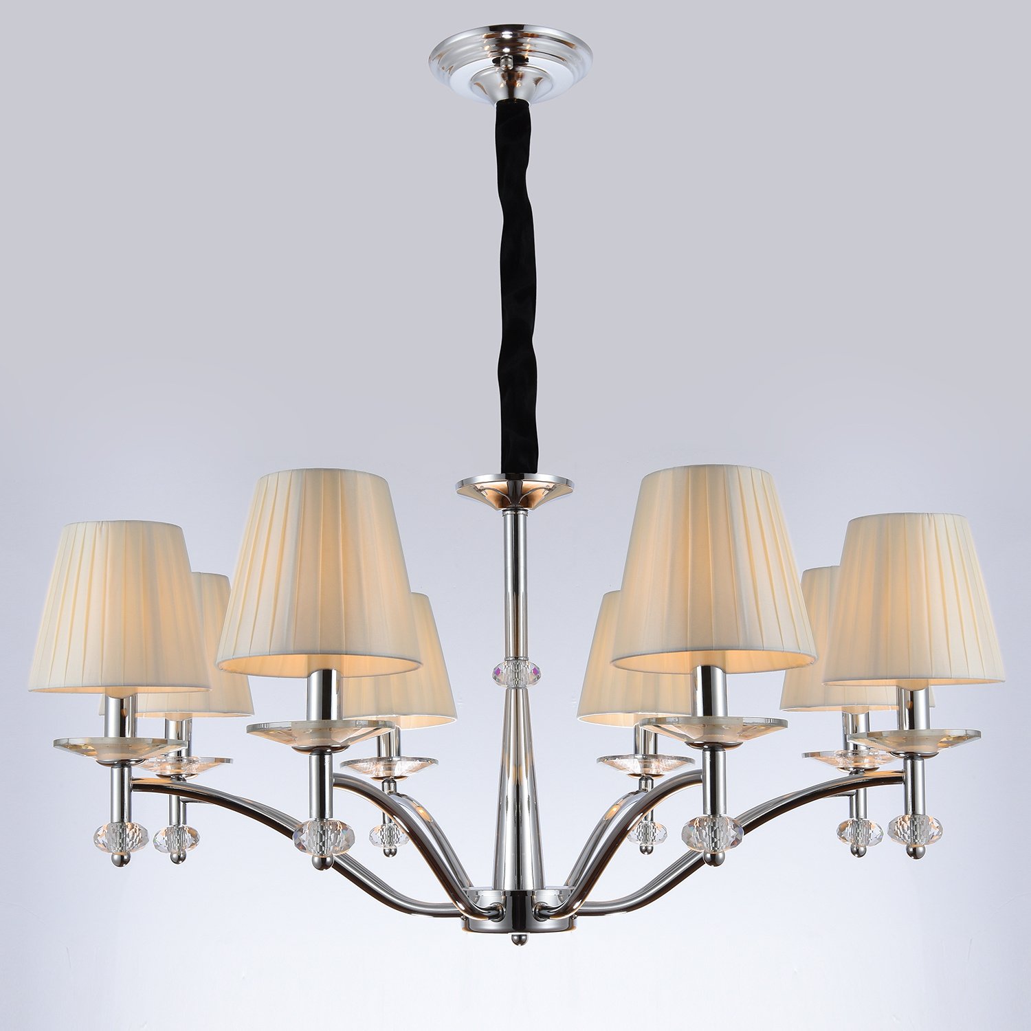 IL1151-8PPA-29 CR Romei Подвесная люстра ILLUMICO IL1151-8PPA-29 CR Romei