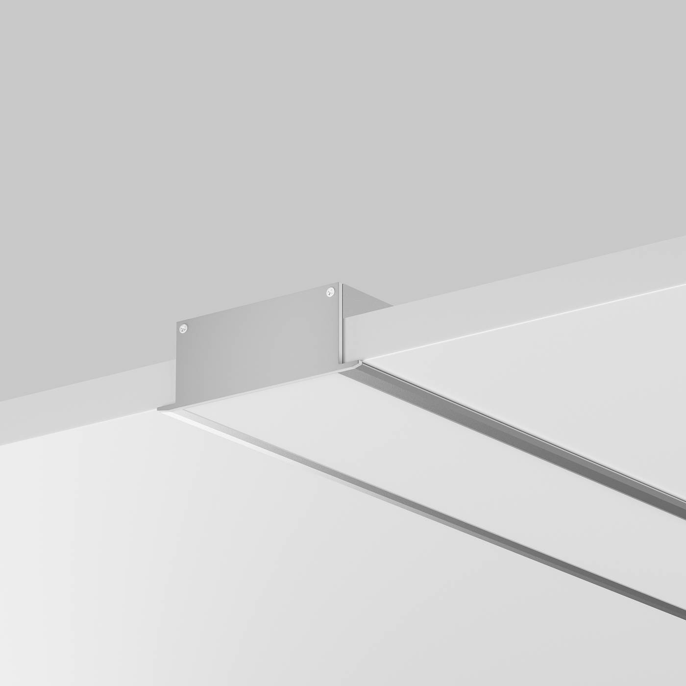 632007 Алюминиевый профиль встраиваемый ALM-8832-S-2M Maytoni Встраиваемый с накладным фланцем профиль 632007