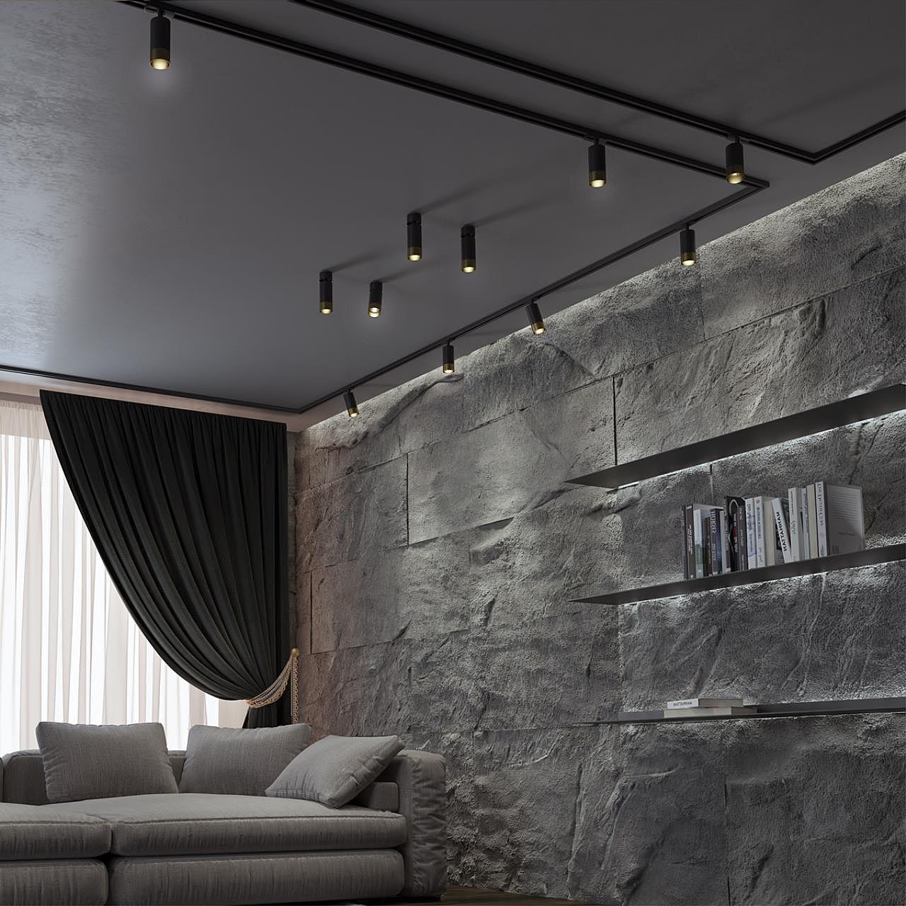 370863 Трековый светильник Novotech Slim 370863