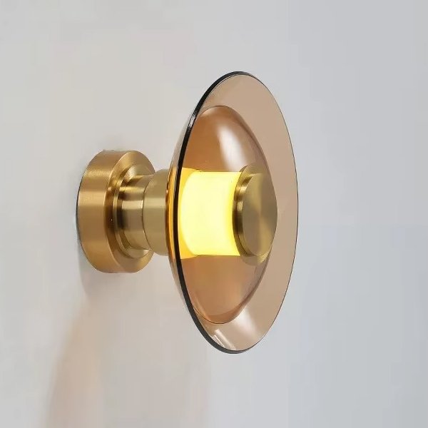 8665W/S gold/amber Настенный светильник Delight Collection 8665 8665W/S gold/amber