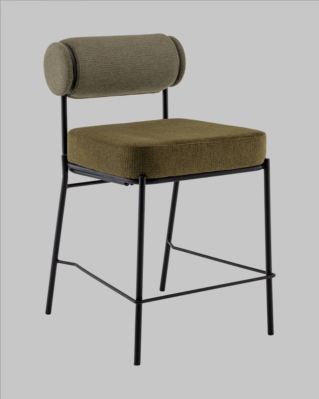 Полубарный стул Stool Group Ponpoun Totoro Barstool OTE-SH 355+353 bl.l