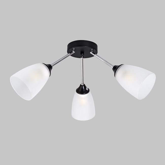 MD.2167-3-S-BK+CH Потолочная люстра IMEX MD.2167-3-S-BK+CH