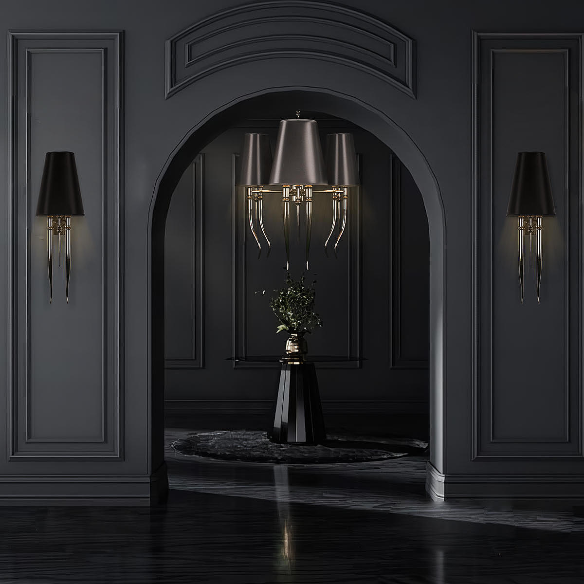 Настенное бра Loft It Brunilde 10207W/L Black