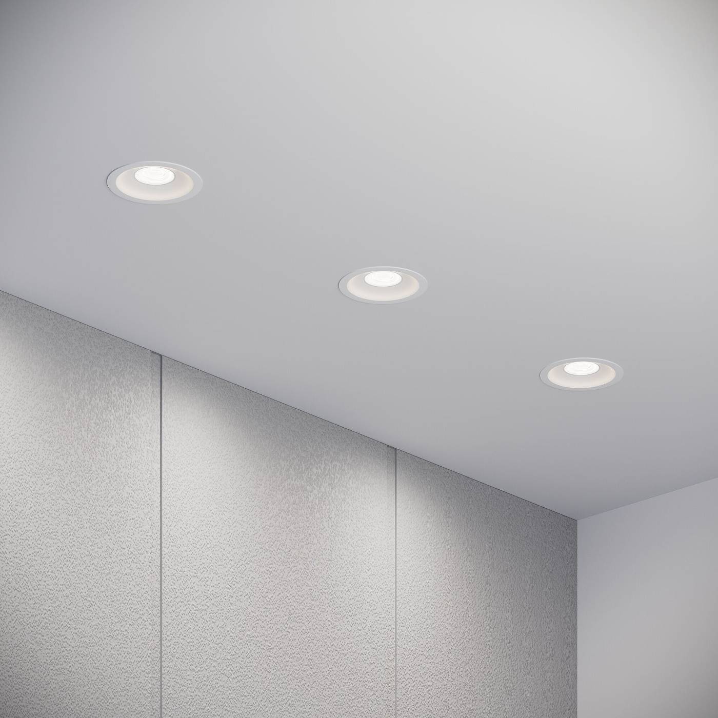 Встраиваемый светильник Elektrostandard Combi 25068/LED 15W 4000K белый