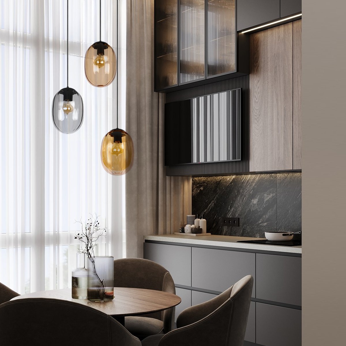 Светильник подвесной Loft It Bubble 10427 Brown