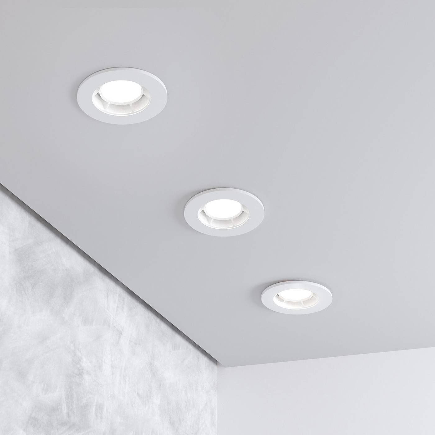 Встраиваемый светильник Elektrostandard Asimo 25009/01 GU10 белый