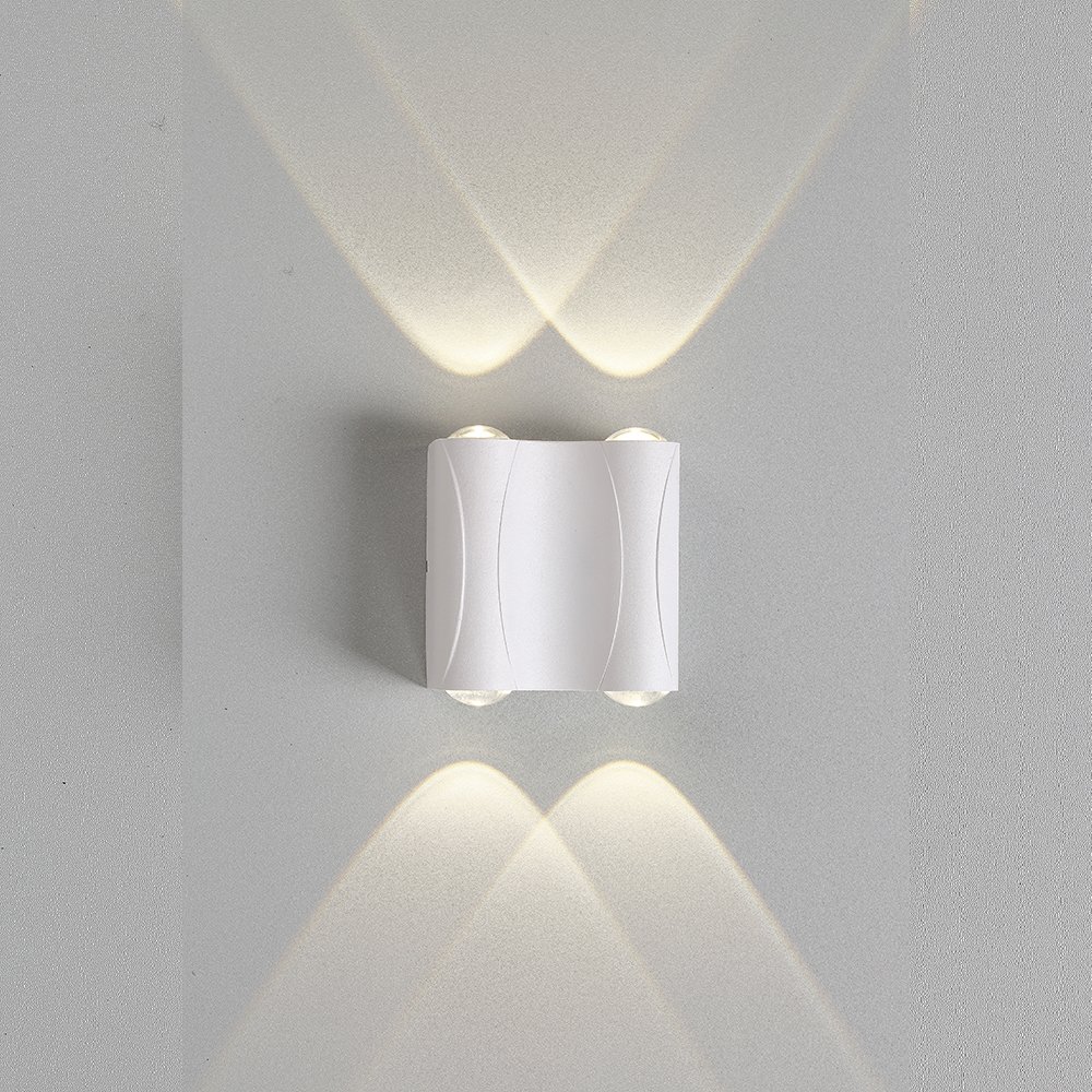 CLT 022W2 WH 4000K Уличный настенный светильник Crystal Lux Clt 022 CLT 022W2 WH 4000K