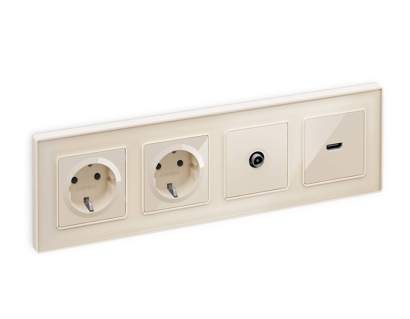 AP3070 Накладка на механизм Ambrella Volt ALFA AP3070