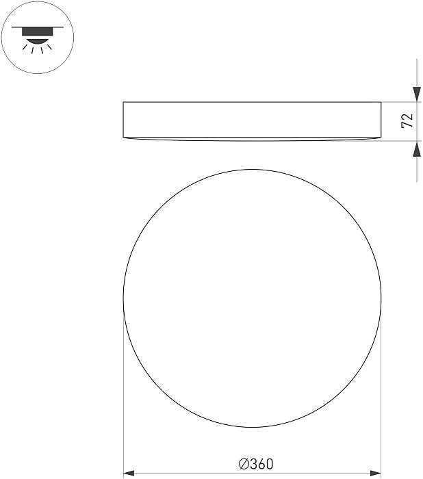 Светильник потолочный Arlight Sp-Flower 049795