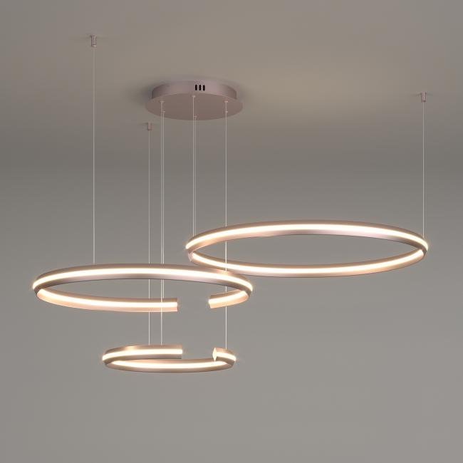 90280/3 сатин-никель Smart Светильник подвесной Eurosvet Gap 90280/3 сатин-никель Smart