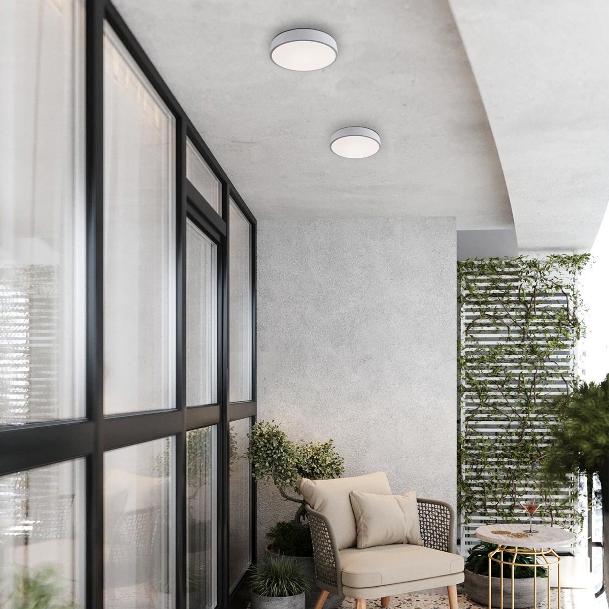 Потолочный светильник L LED4U L2020-300 WH
