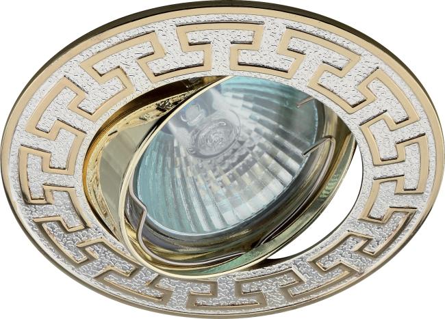 Встраиваемый светильник ЭРА KL28 А S/GD