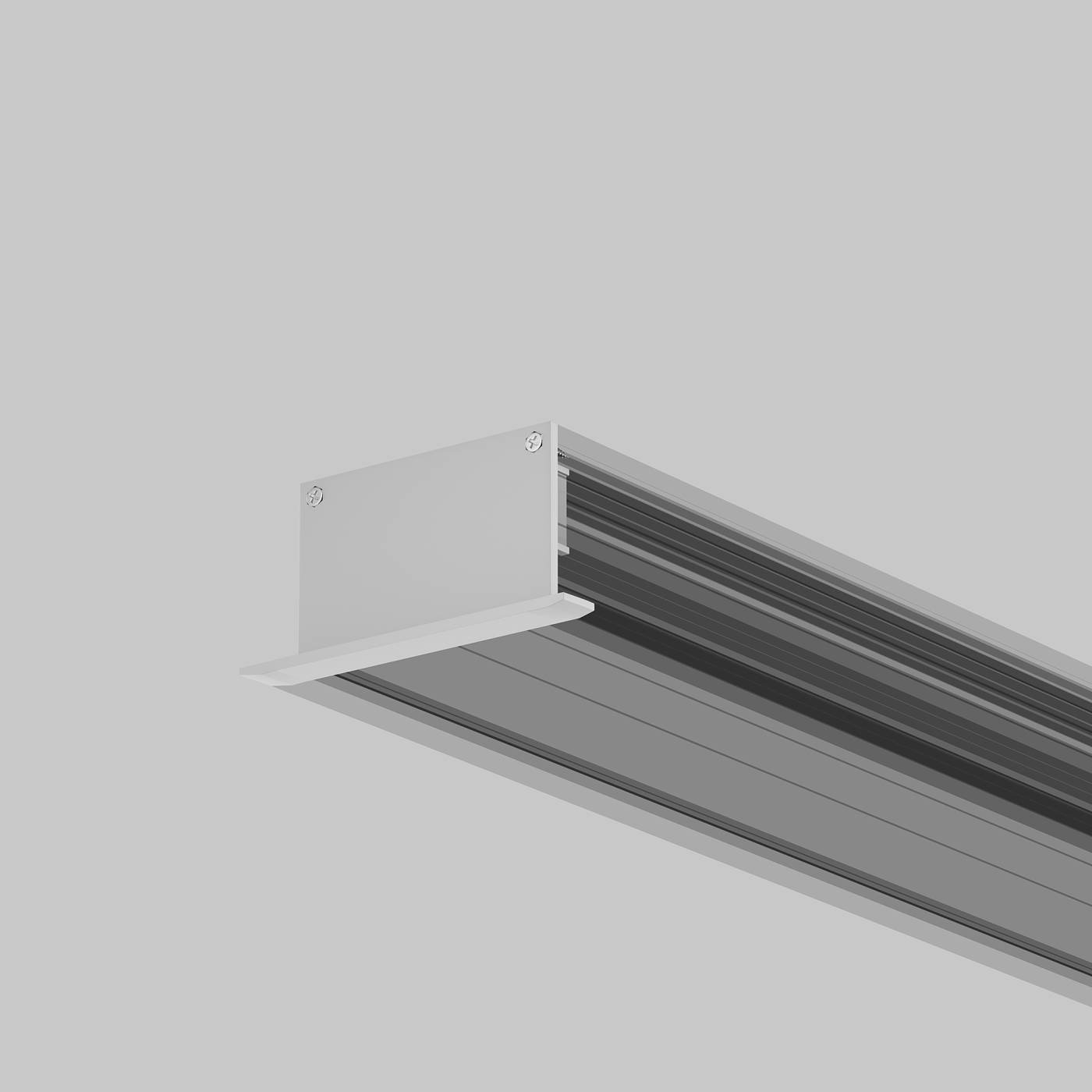 642003 Заглушка для профиля Maytoni Встраиваемый с накладным фланцем профиль 642003