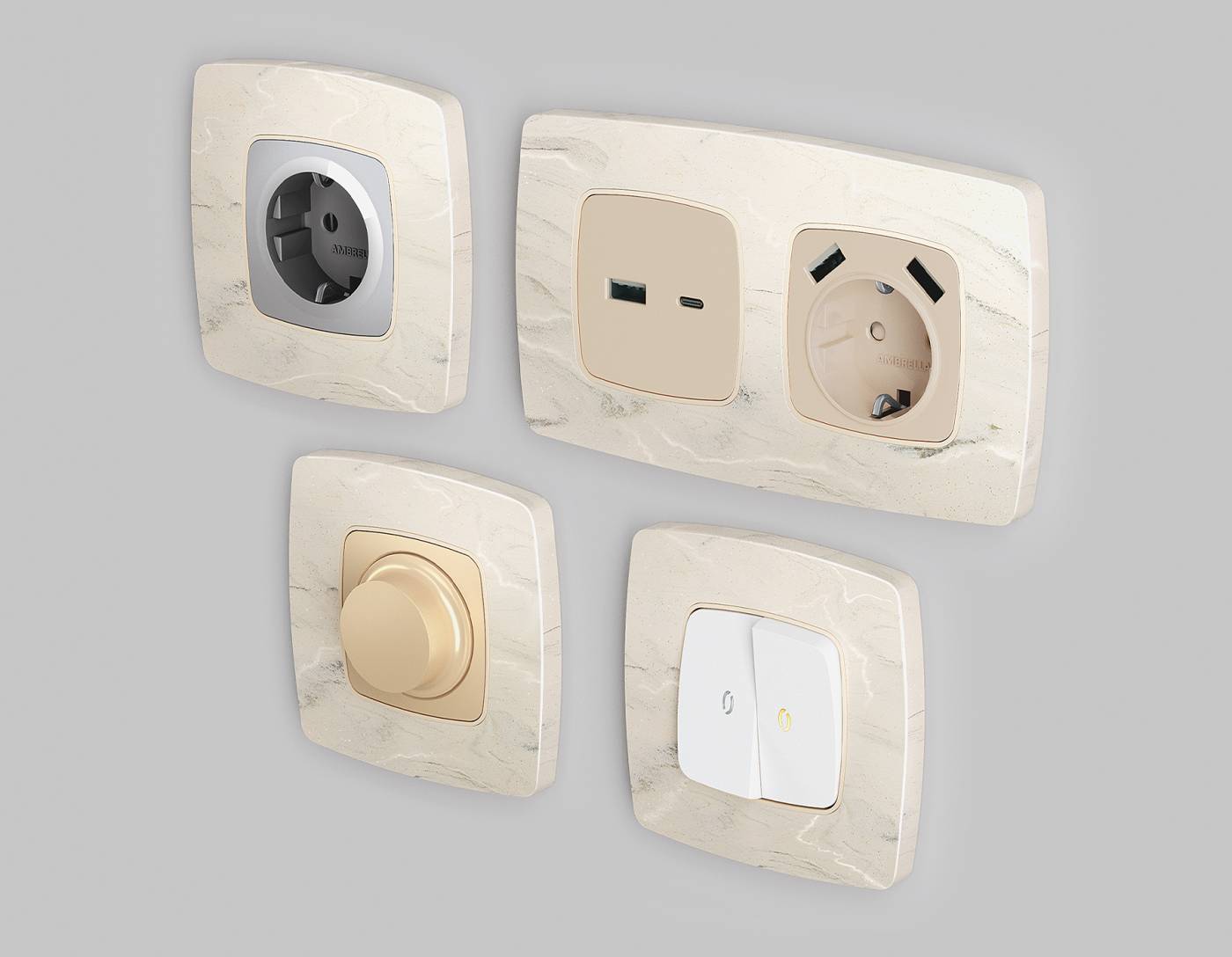 OF940602 Рамка Ambrella Volt Opera OF940602