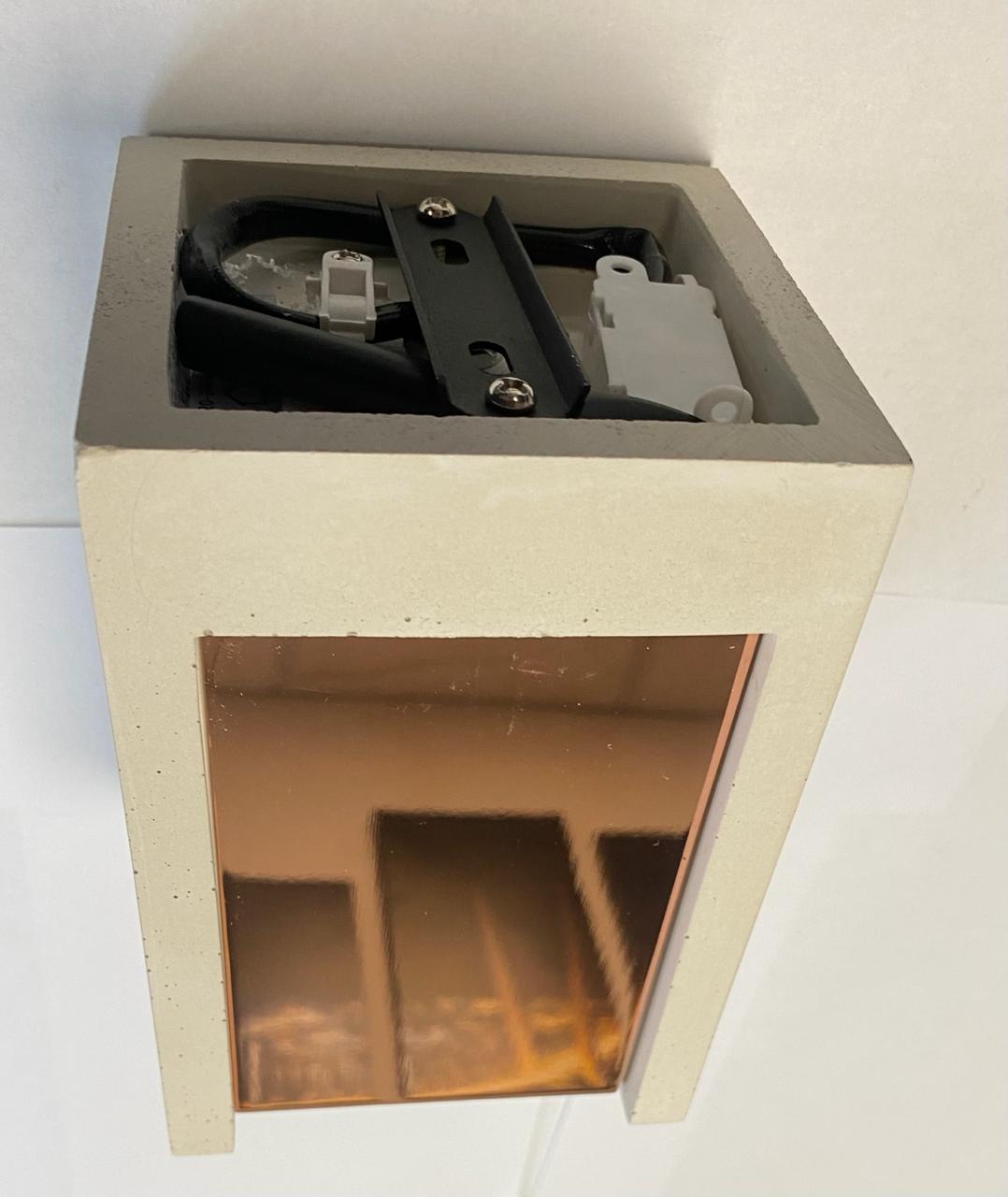 NLS-210033-GU10-Wh/Gl Накладной светильник Elvan NLS-210033-GU10-Wh/Gl