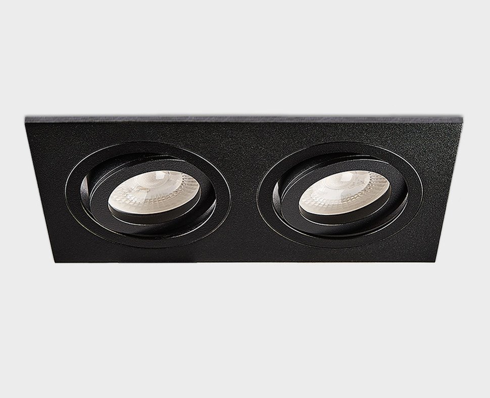 SAG203-4 black/black Встраиваемый светильник Italline SAG 03b SAG203-4 black/black