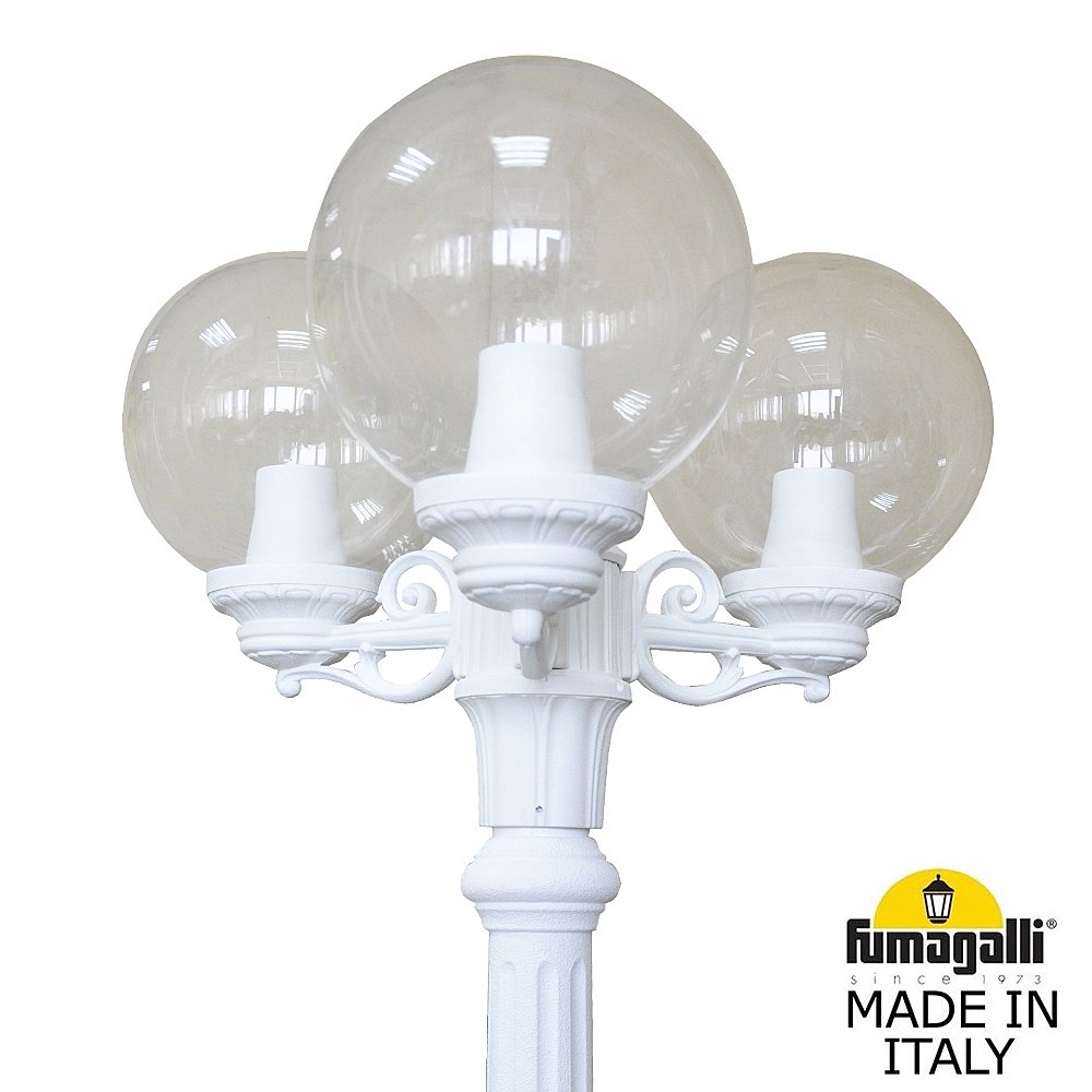 Столб фонарный уличный Fumagalli Globe 250 G25.158.S30.WXF1R