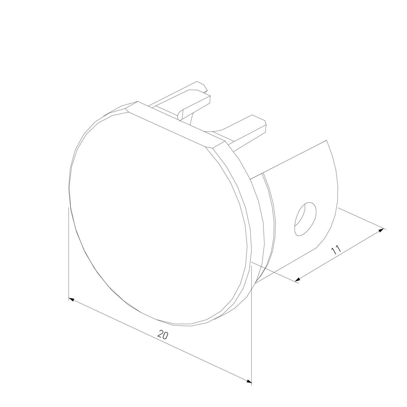 Заглушки для шинопровода Round (чёрный) (2шт) 85202/00_система Мини Заглушка Elektrostandard Mini Magnetic Mini Magnetic Заглушки для шинопровода Round (2шт) 85202/00
