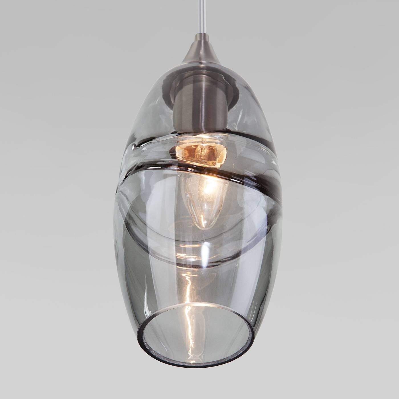 50222/1 дымчатый Светильник подвесной Eurosvet Lotus 50222/1 дымчатый