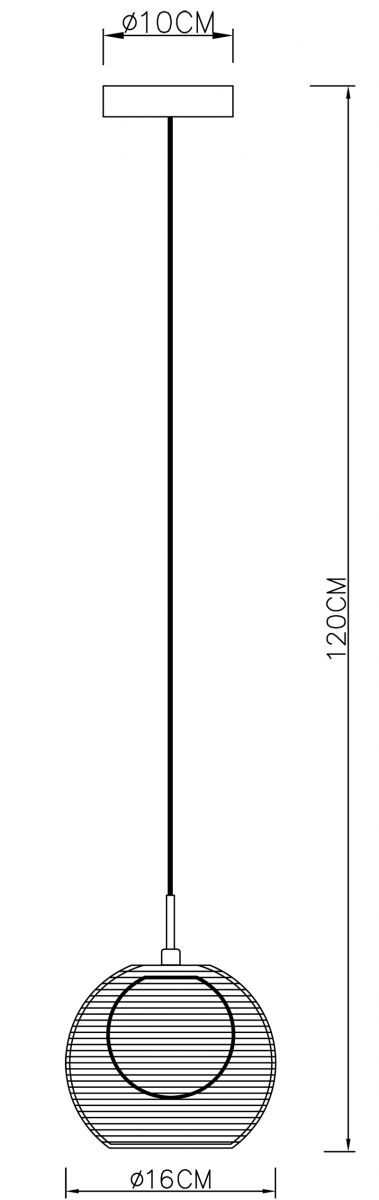 Светильник подвесной Deko-Light Filo Ball 342030