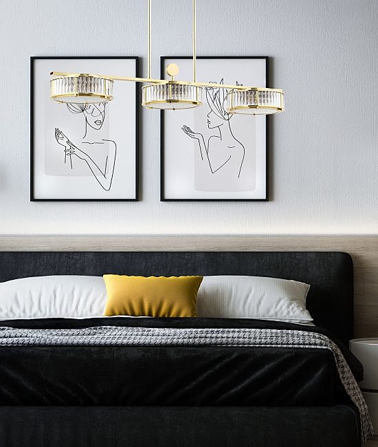 Люстра на штанге Kutek Lavone LAV-ZWL-6(Z)240