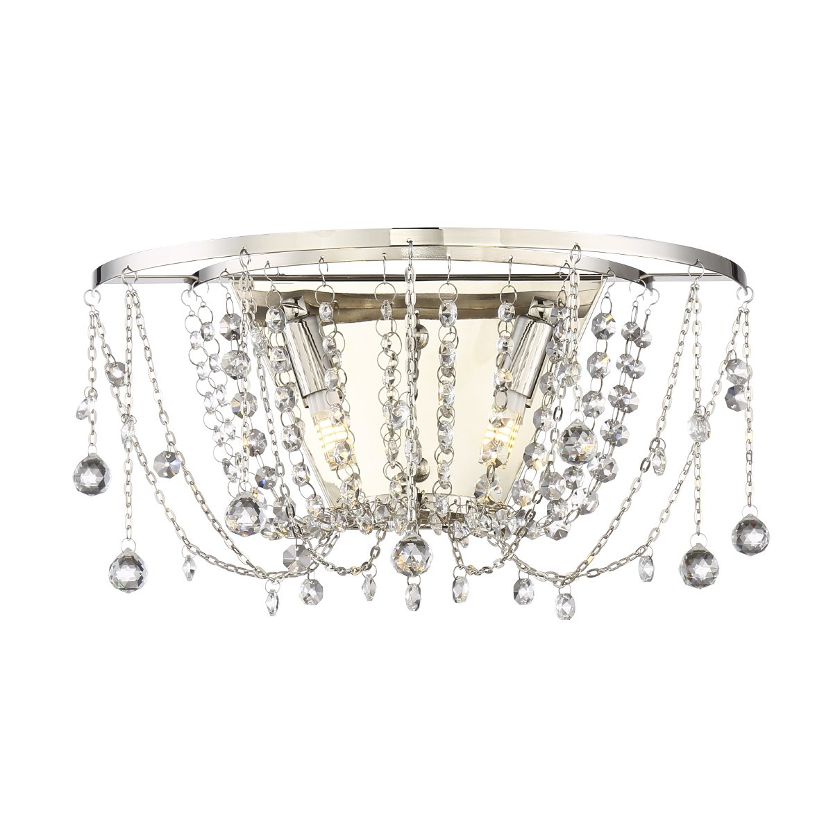 W168288S chrome Настенное бра Delight Collection P168288 W168288S chrome