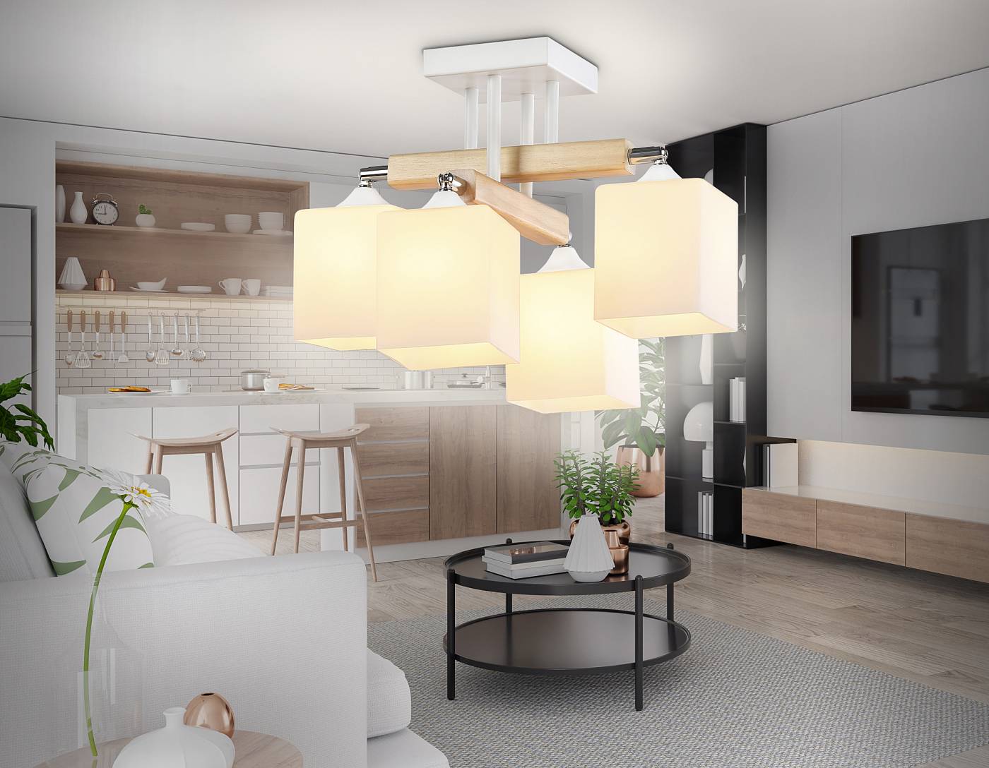 TR9512 Потолочная люстра Ambrella Traditional TR9512