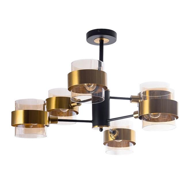 A8205SP-6BK Потолочная люстра Arte Lamp Carlo A8205SP-6BK