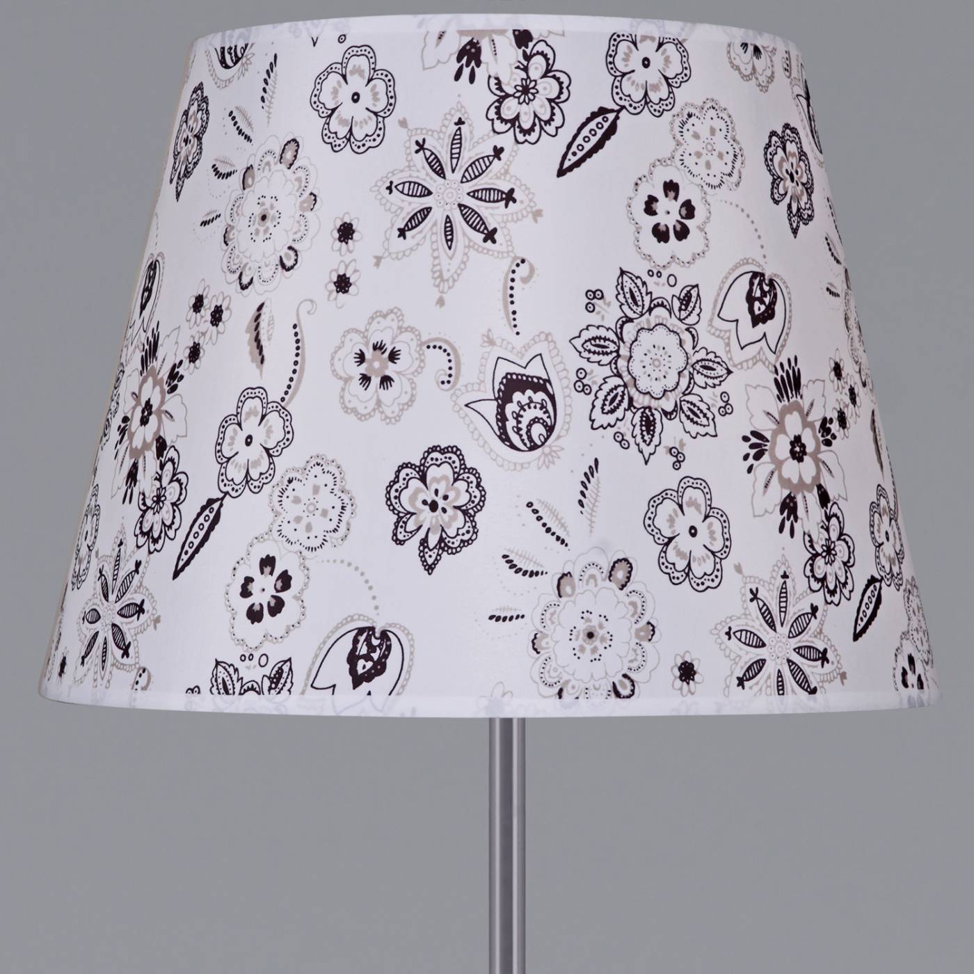 Торшер напольный Reluce 86578-0.6-01 CH (SHADE 1718B WH)