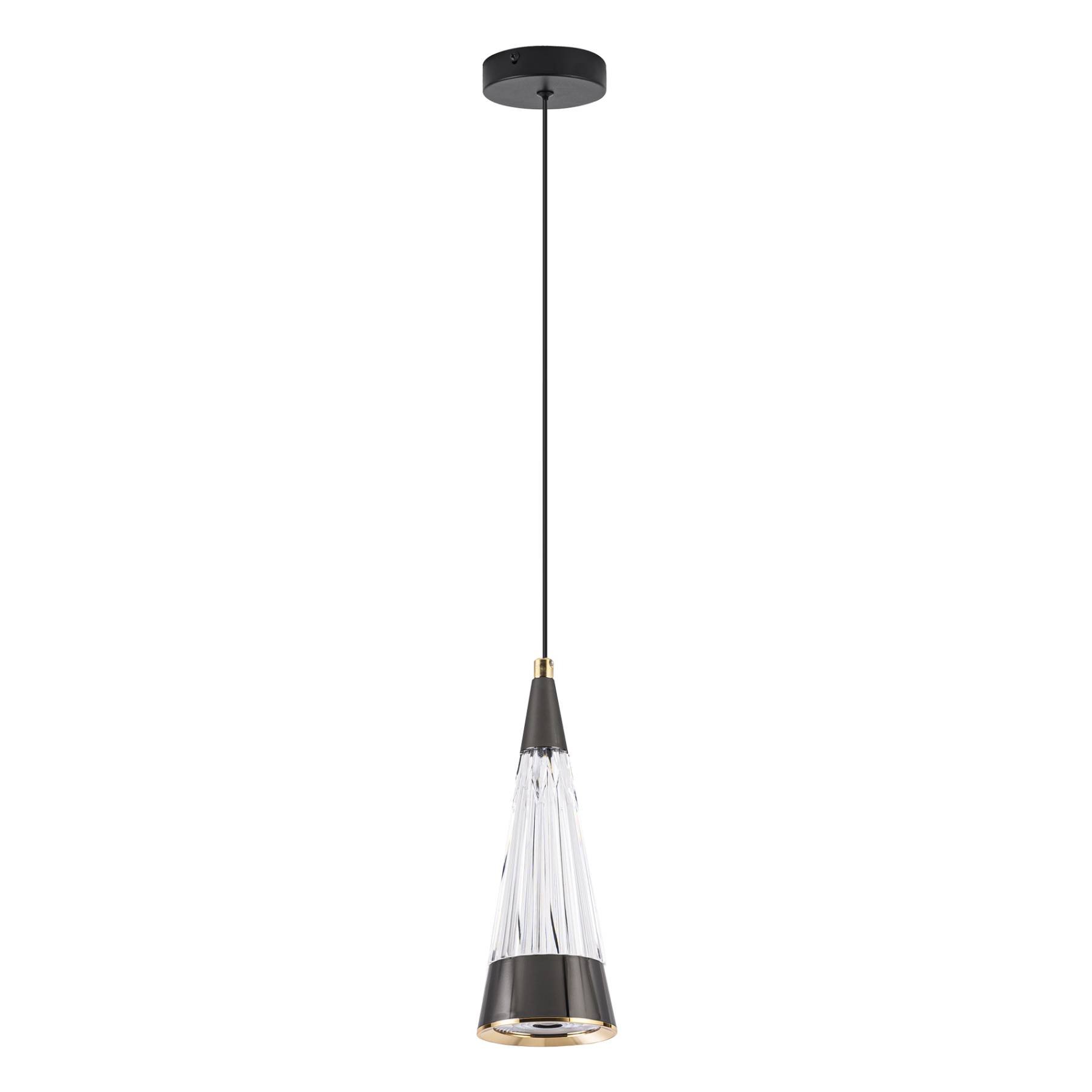 L7121-1 СR-BK Подвесной светильник L LED4U L7121-1 СR-BK