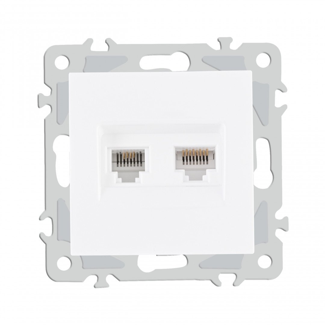 Розетка Arte Milano Am-206 206.44-1.white