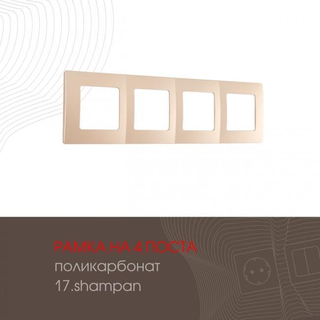 517.17-4.shampan Рамка Arte Milano Am-517.17 517.17-4.shampan