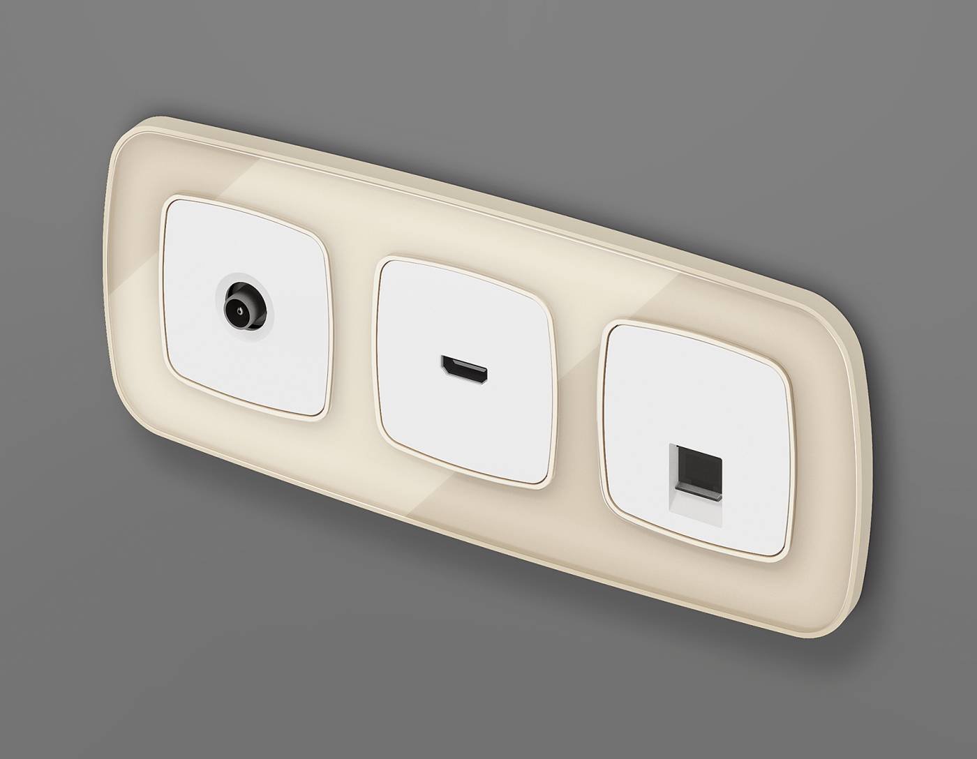 OP1340 Накладка на механизм Ambrella Volt OMEGA OP1340