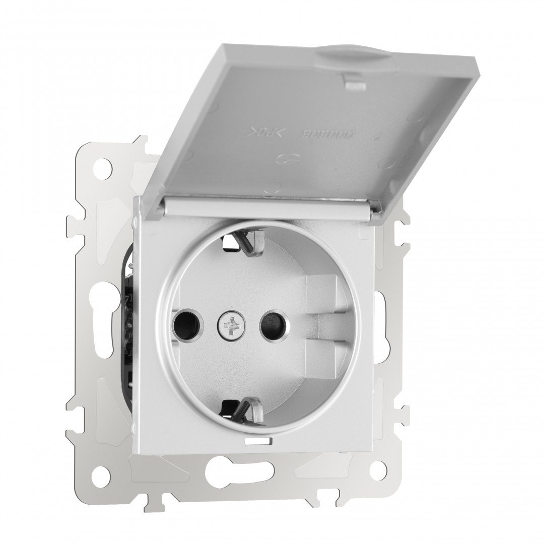 Розетка Arte Milano Am-203 203.41-1.silver