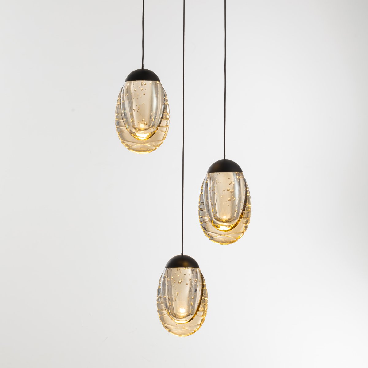 MD25090022-3A matt black/champagne Светильник подвесной Delight Collection MD25090022 MD25090022-3A matt black/champagne