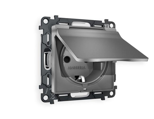 Розетка Ambrella Volt ALFA MA658010