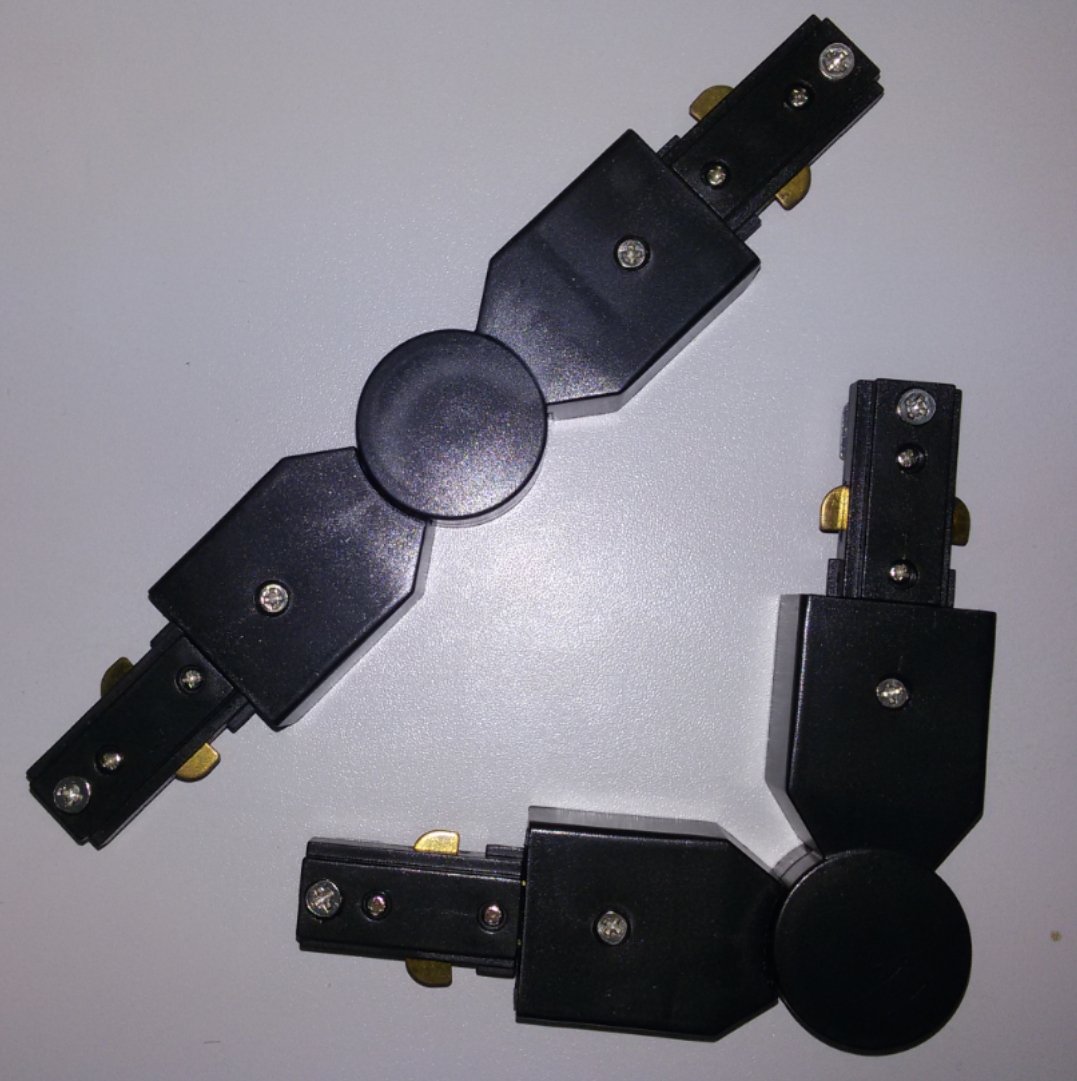 Kon-R-BK-2Line Коннектор для шинопровода Elvan Kon-R-BK-2Line