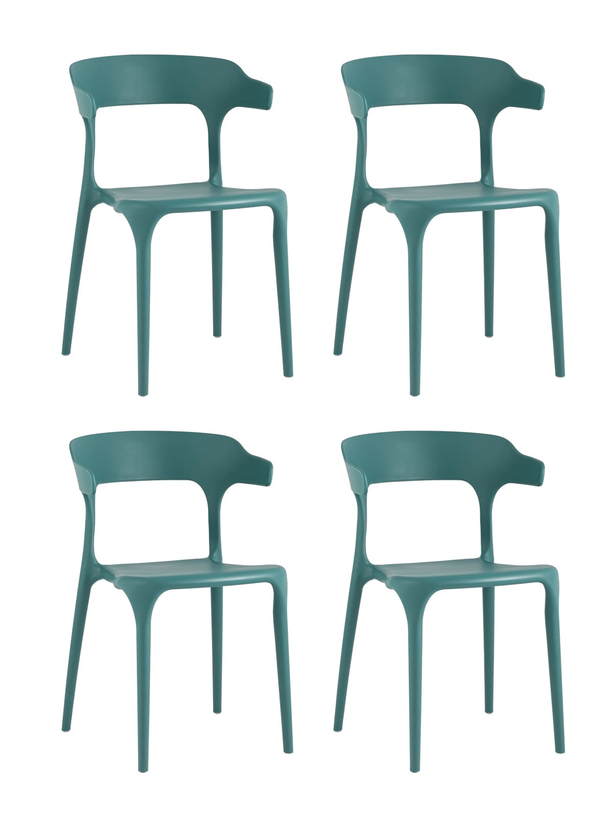 SL-7082 dark blue 66014 X4 Комплект стульев Stool Group Neo SL-7082 dark blue 66014 X4