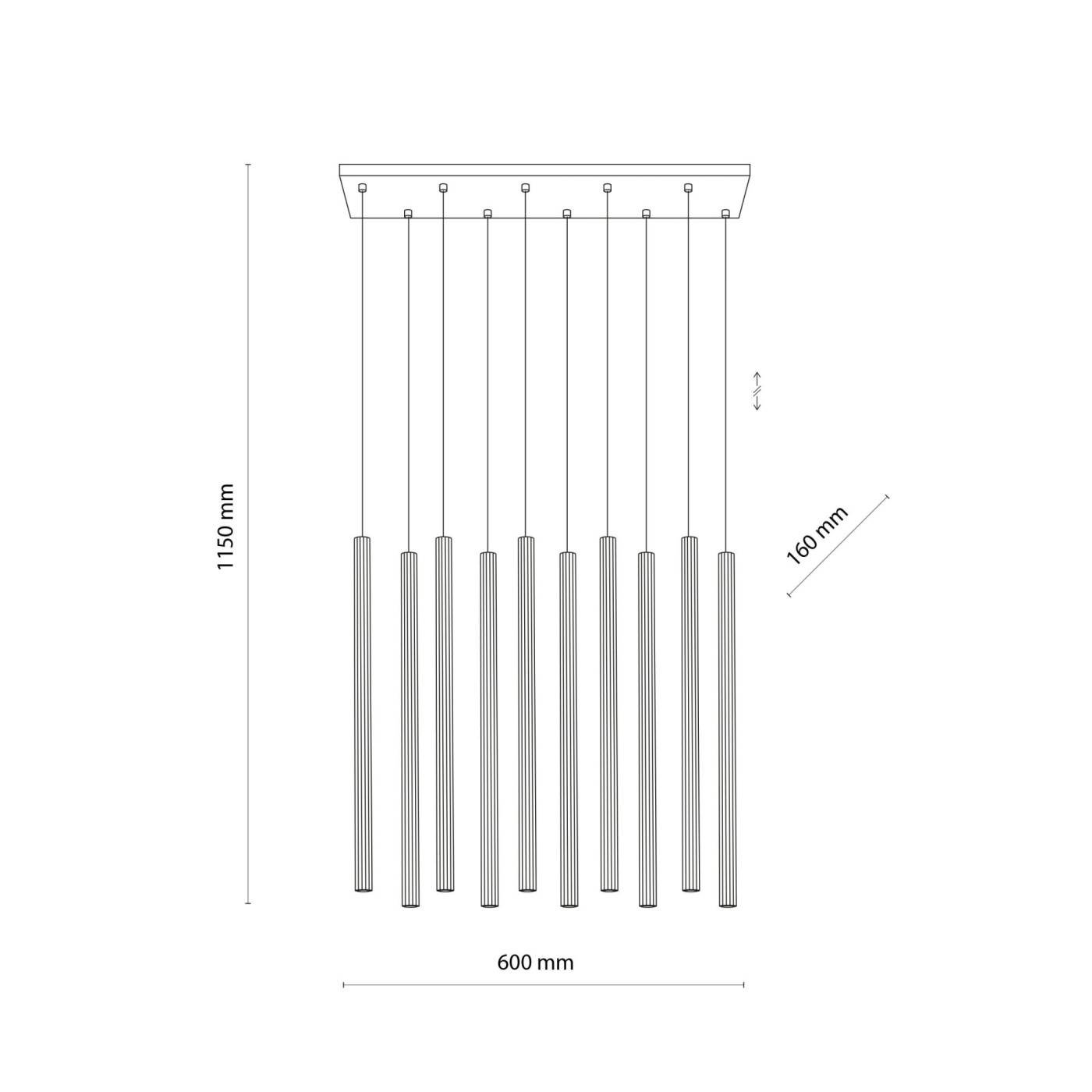 11488 Ferro Sabia Подвесной светильник Ferro TK Lighting 11488 Ferro Sabia