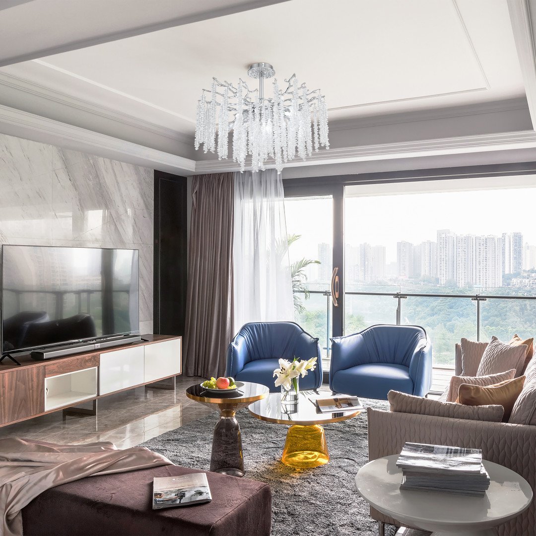 23111.600.8.E14.A CR Потолочная люстра Arte Milano Milano-1 23111.600.8.E14.A CR