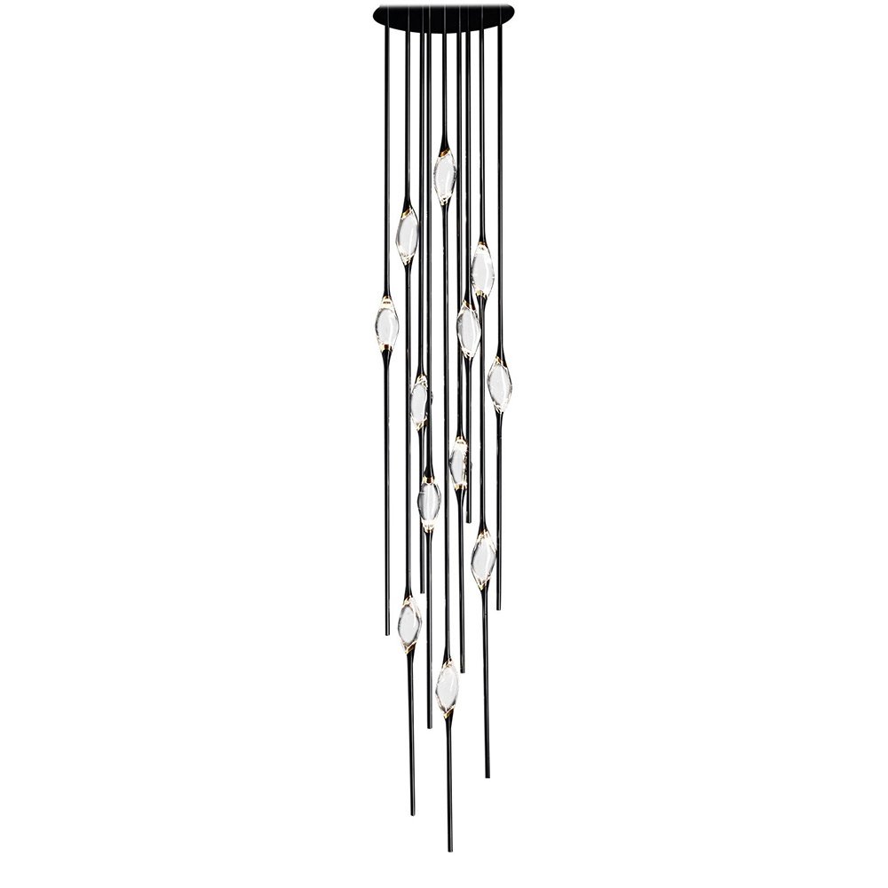 OM82111-12 pearl black Светильник подвесной Delight Collection Pezzo OM82111-12 pearl black