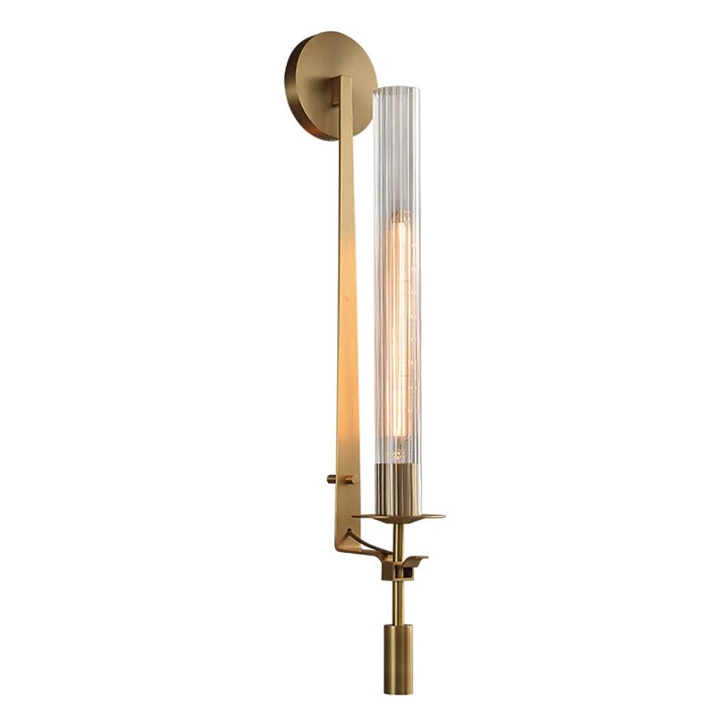 88043W brass Настенное бра Delight Collection Wall lamp 88043W brass