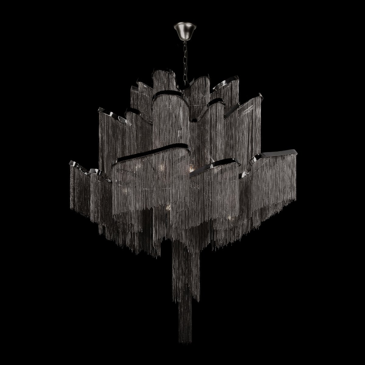 10208/800 Gunmetal Подвесная люстра Stream Loft It 10208/800 Gunmetal