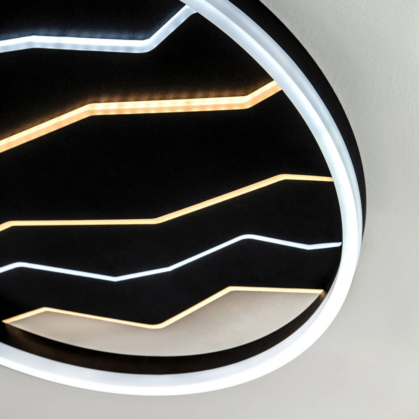 L1055-500 BK Потолочная люстра L LED4U L1055-500 BK