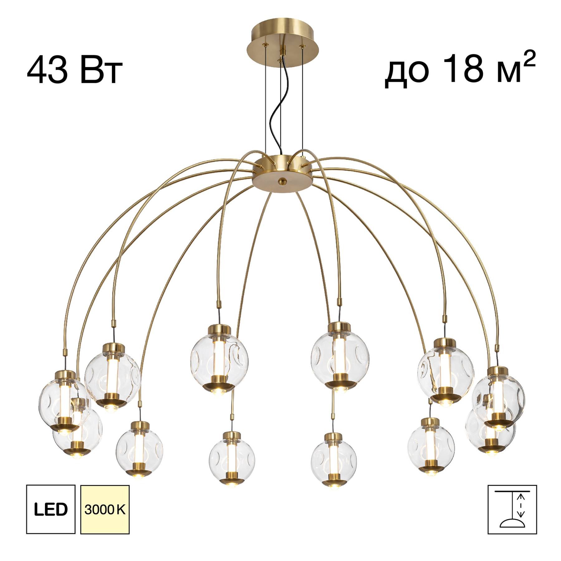 CL251190 Подвесная люстра NOONA Citilux CL251190