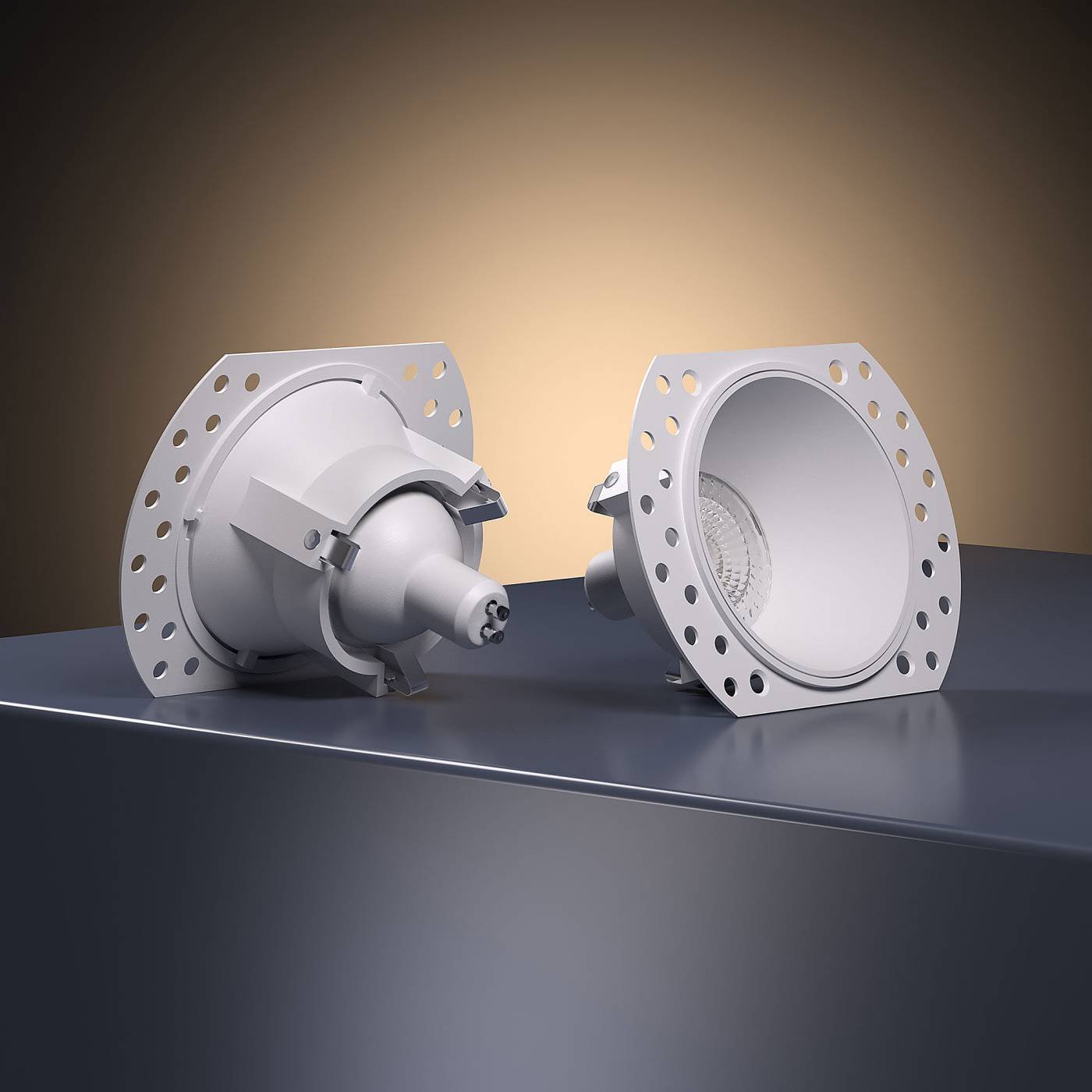 25020/01 GU10 белый Встраиваемый светильник Elektrostandard Renzo 25020/01 GU10 белый