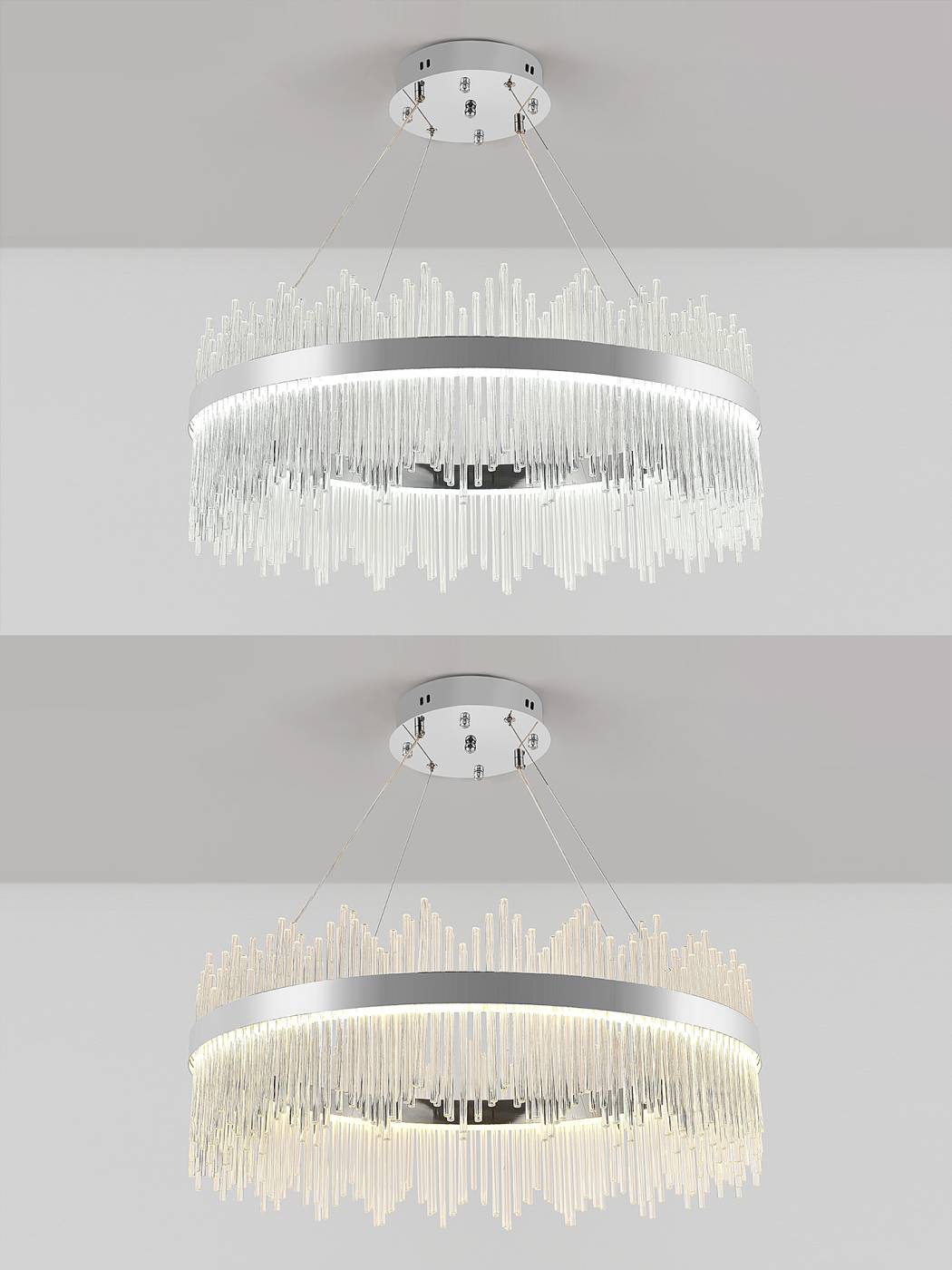 Подвесная люстра Natali Kovaltseva Smart Нимбы LED LAMPS 81263