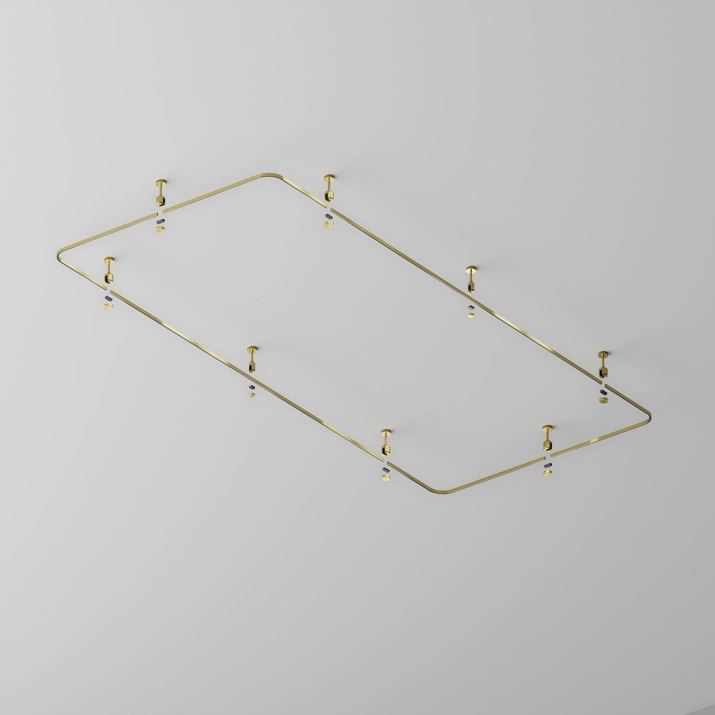 Радиусный коннектор для шинопровода Maytoni Accessories for tracks Flarity TRX154-RC80-BS